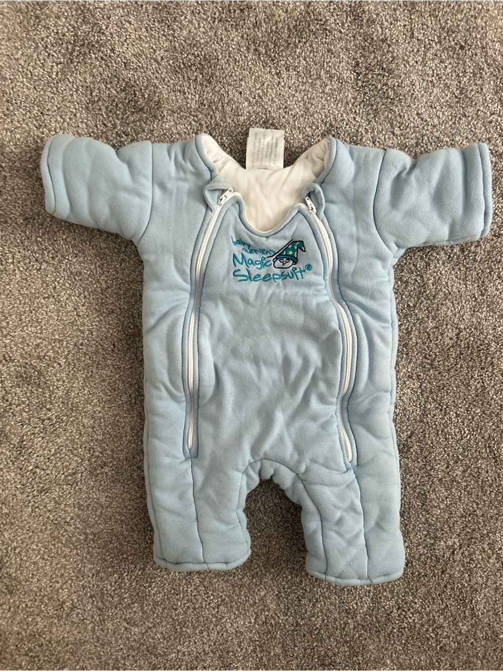 Blue Magic Merlin Sleepsuit Baby Onesie